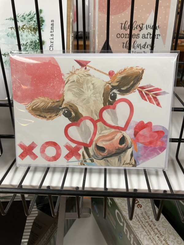 CARD: FARMHOUSE COW V-DAY CARD For Discount