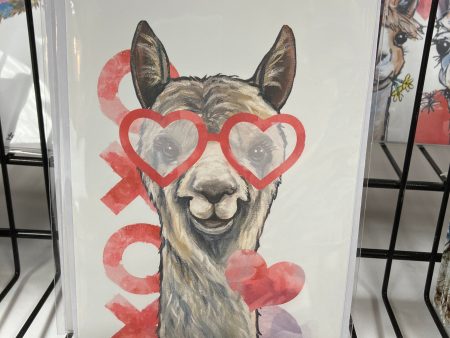 CARD: ALPACA VALENTINE S CARD For Cheap