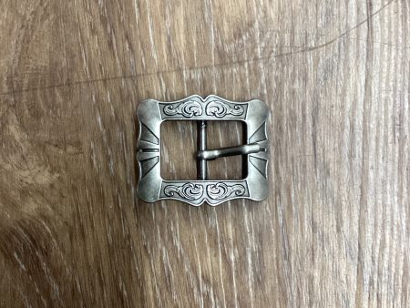 Cart Buckle: Antique Silver 5 8  - 3 4  Cheap