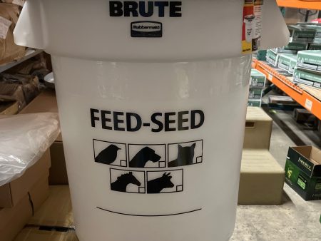 FEED SEED 20GA CONTAINER WITH LID For Cheap