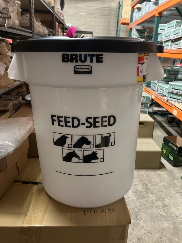 FEED SEED 20GA CONTAINER WITH LID For Cheap