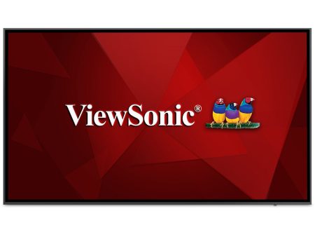 ViewSonic 75  Class 4K UHD Wireless Digital Signage, Presentation, Conference Room, Large-Format, LED Display - Certified Refurbished For Sale