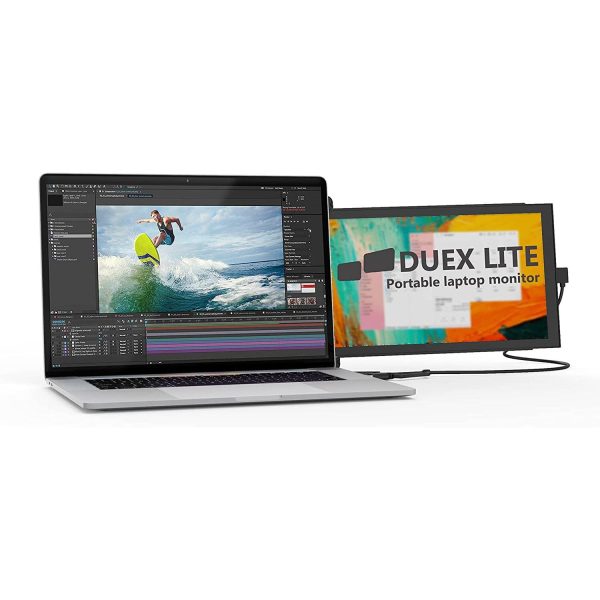 Mobile Pixels Duex Lite 12.5  Portable Monitor FHD 1080p Laptop Screen Extender, Gray - Certified Refurbished Sale