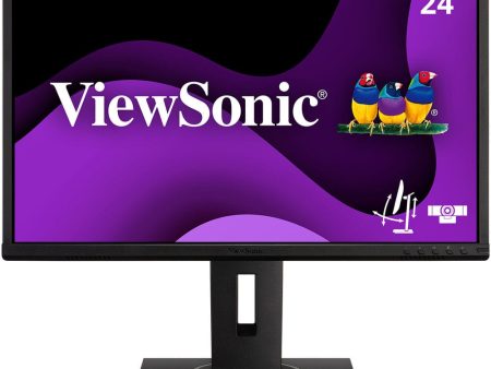 ViewSonic 24  16:9 Video Conferencing IPS Monitor - Certified Refurbished Discount