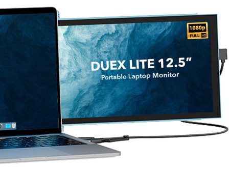 Mobile Pixels Duex Lite 12.5  Portable Monitor FHD 1080p Laptop Screen Extender, Blue - Certified Refurbished on Sale