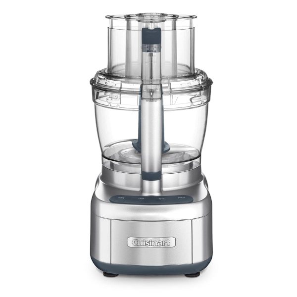 Cuisinart Elemental 13-Cup Food Processor and Dicing Kit, Silver - Certified Refurbished For Cheap