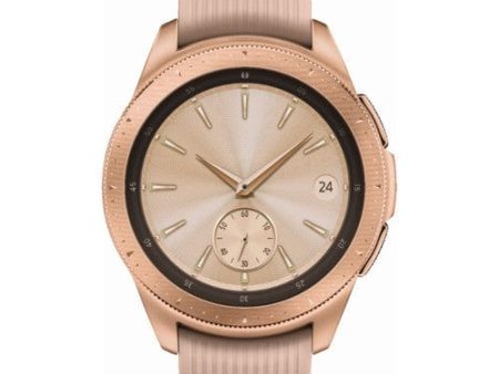 Samsung Gold Galaxy Watch 42mm Rose Gold - Certified Refurbished Online now