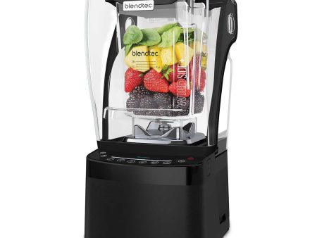 Blendtec Professional 800 Stealth WildSide+ Blender, Black - Certified Refurbished Discount