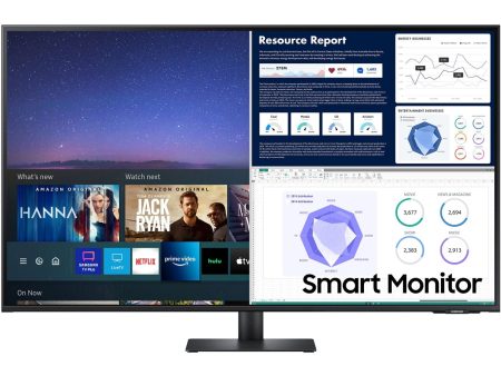 Samsung 43  M5 3840 X 2160 60Hz Smart Monitor Streaming TV - Certified Refurbished Online now