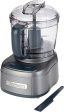 Cuisinart Elemental 4-Cup Chopper Grinder, Gun Metal - Certified Refurbished Hot on Sale