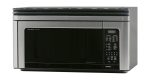 Sharp 1.1 CF 850W Stainless Steel Over-the-Range Convection Microwave Oven - Certified Refurbished For Sale