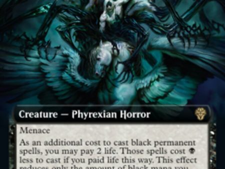 Defiler of Flesh (Extended Art) [Dominaria United] Cheap