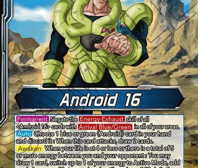 Android 16    Android 16, Bottomless Inferno (EB1-12) [Battle Evolution Booster] For Sale