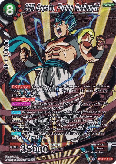 SSB Gogeta, Fusion Onslaught (Collector s Selection Vol. 1) (BT6-014) [Promotion Cards] Supply