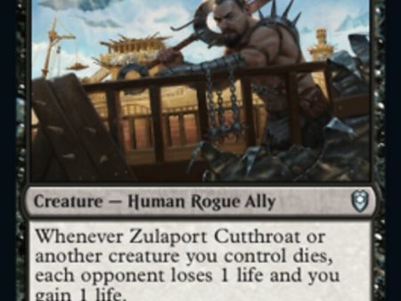 Zulaport Cutthroat [Commander Legends: Battle for Baldur s Gate] Sale