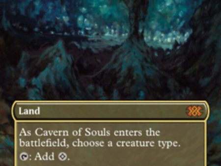 Cavern of Souls (Borderless Alternate Art) [Double Masters 2022] Discount