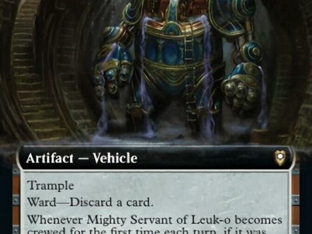 Mighty Servant of Leuk-o (Extended Art) [Commander Legends: Battle for Baldur s Gate] Hot on Sale