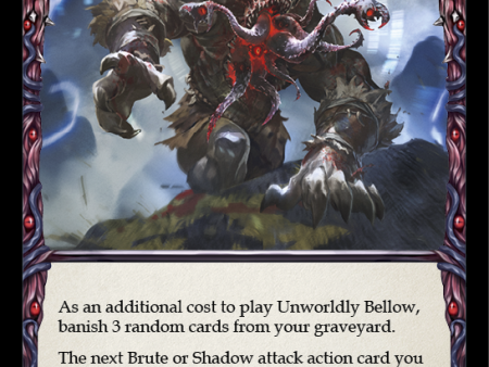 Unworldly Bellow (Red) [LEV015] (Monarch Levia Blitz Deck) Online