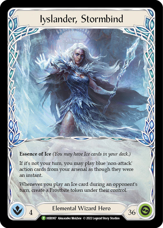 Iyslander, Stormbind [HER067] (Promo)  Rainbow Foil Hot on Sale