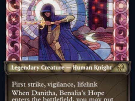 Danitha, Benalia s Hope (Showcase Textured) [Dominaria United] Hot on Sale