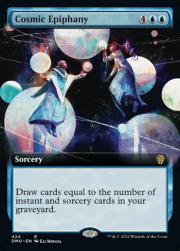 Cosmic Epiphany (Extended Art) [Dominaria United] Hot on Sale