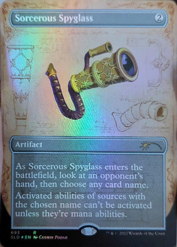 Sorcerous Spyglass (Blueprint) [Secret Lair Drop Promos] Sale