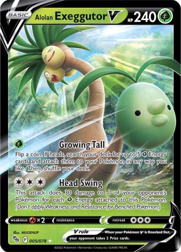 Alolan Exeggutor V (005 078) [Pokémon GO] Online now