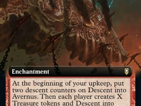 Descent into Avernus (Extended Art) [Commander Legends: Battle for Baldur s Gate] Discount