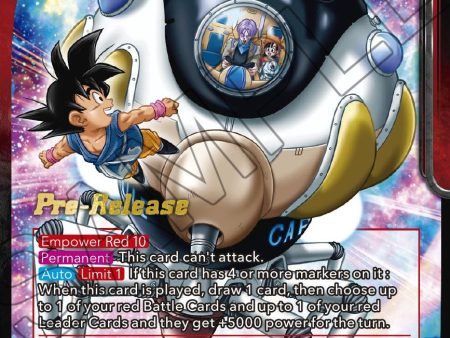 Spaceship, Vessel of Hope (BT17-003) [Ultimate Squad Prerelease Promos] Online now