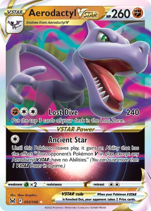 Aerodactyl VSTAR (093 196) [Sword & Shield: Lost Origin] Hot on Sale