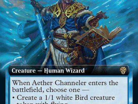 Aether Channeler (Extended Art) [Dominaria United] For Discount