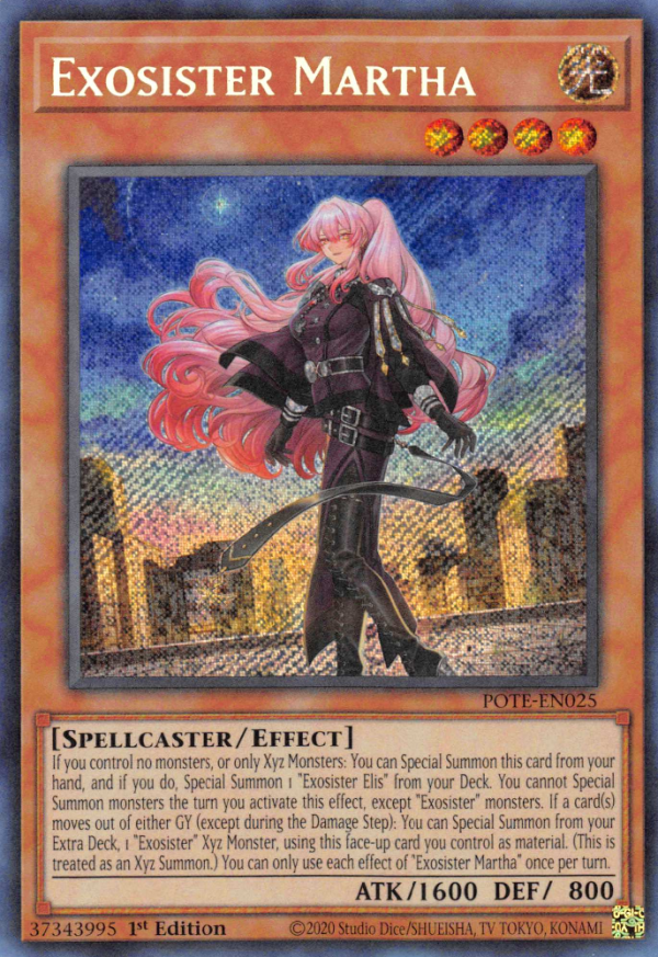 Exosister Martha [POTE-EN025] Secret Rare Discount