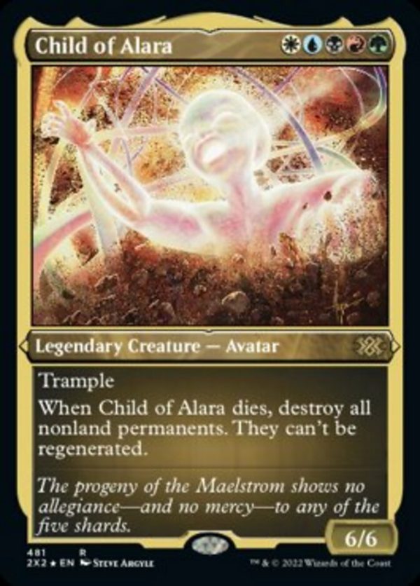 Child of Alara (Foil Etched) [Double Masters 2022] For Cheap