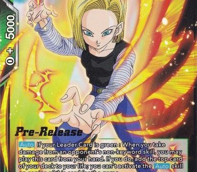 Android 18, Ready for a Fight (BT14-070) [Cross Spirits Prerelease Promos] Online