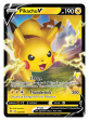 Pikachu V (043 185) (Pikachu Stamp #60) [Battle Academy 2022] Hot on Sale