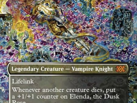 Elenda, the Dusk Rose (Borderless Alternate Art) [Double Masters 2022] Hot on Sale