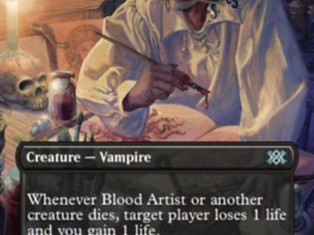 Blood Artist (Borderless Alternate Art) [Double Masters 2022] on Sale