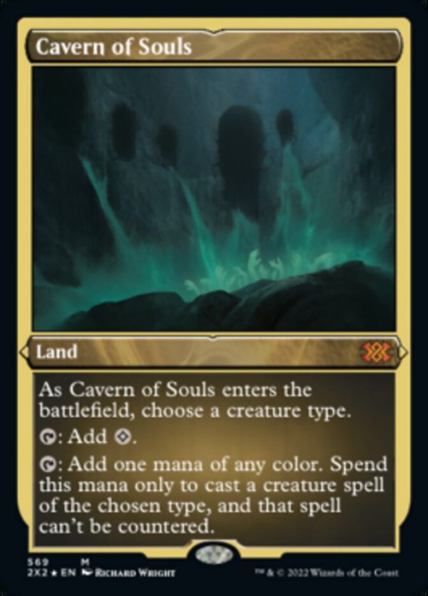 Cavern of Souls (Foil Etched) [Double Masters 2022] Fashion