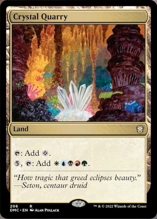 Crystal Quarry [Dominaria United Commander] Sale