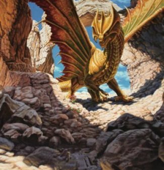 Ancient Brass Dragon Art Card (02) [Commander Legends: Battle for Baldur s Gate Art Series] For Discount