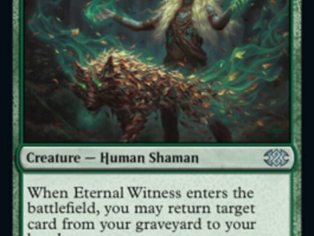 Eternal Witness [Double Masters 2022] Sale