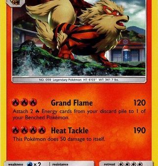 Arcanine (22 214) (Cosmos Holo) [Sun & Moon: Unbroken Bonds] Online Hot Sale