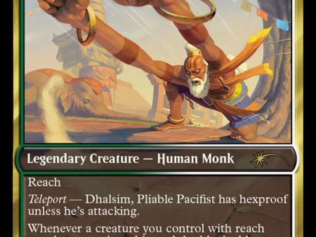 Dhalsim, Pliable Pacifist [Secret Lair Drop Series] Supply