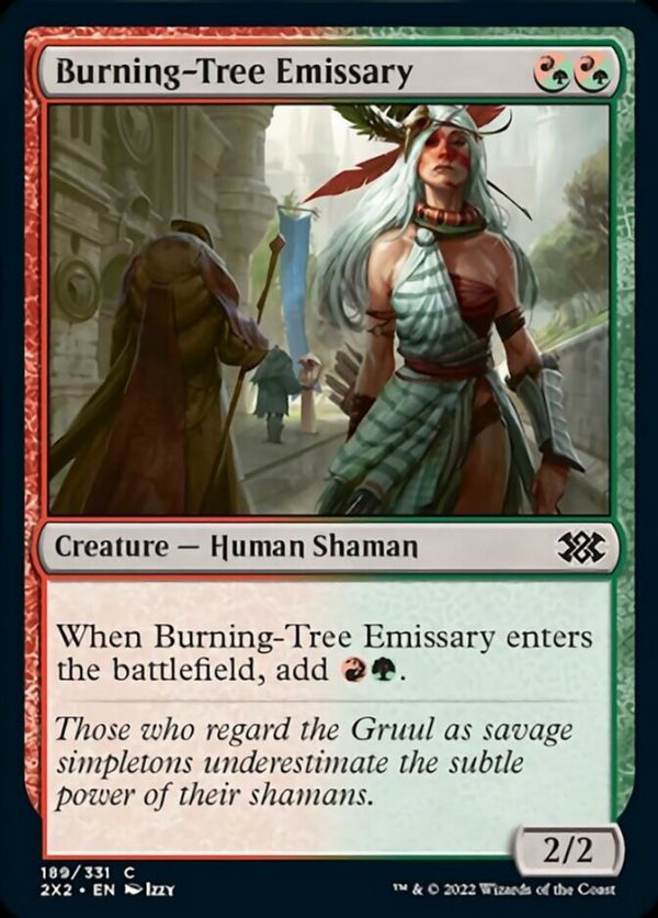 Burning-Tree Emissary [Double Masters 2022] on Sale