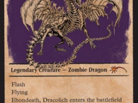 Ebondeath, Dracolich (Showcase) [Secret Lair Drop Series] Cheap