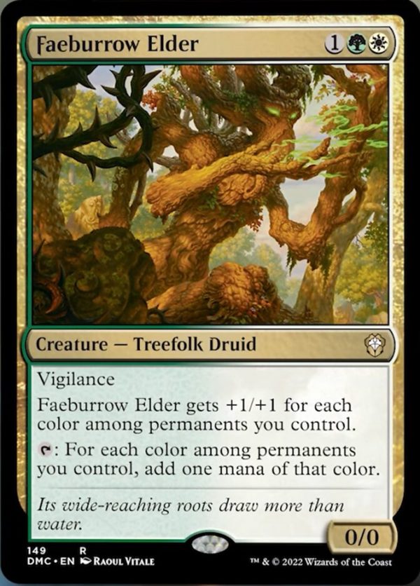 Faeburrow Elder [Dominaria United Commander] Online now