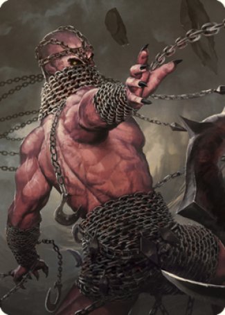 Chain Devil Art Card [Commander Legends: Battle for Baldur s Gate Art Series] Online now