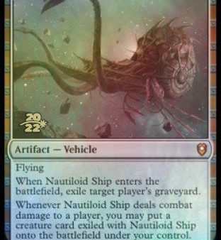 Nautiloid Ship [Commander Legends: Battle for Baldur s Gate Prerelease Promos] Sale