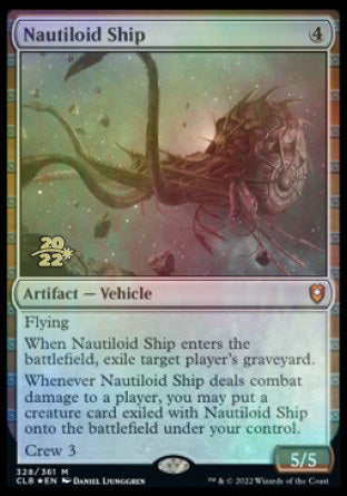 Nautiloid Ship [Commander Legends: Battle for Baldur s Gate Prerelease Promos] Sale