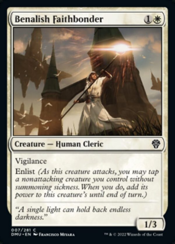 Benalish Faithbonder [Dominaria United] Discount